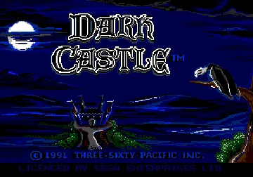 Dark Castle (USA, Europe) screen shot title